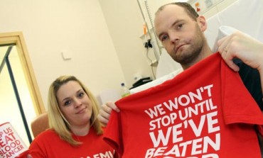 LEUKAEMIA RESEARCH APPEAL HITS £1,500 MARK