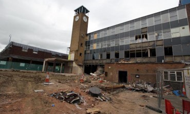 Churchill House demolition finally re-starts