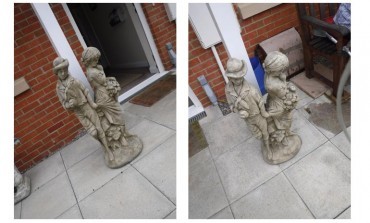 Police appeal after garden statues stolen