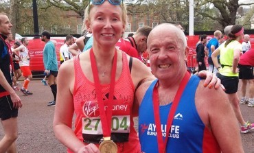 Aycliffe runners complete London Marathon