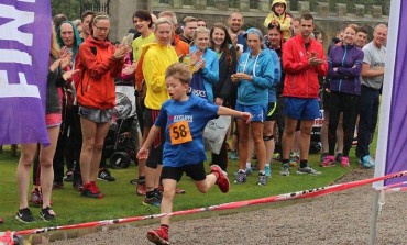 Caleb, 8, finishes 4th in Auckland Castle race