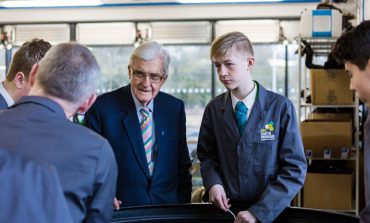 Respected educationalist visits UTC South Durham