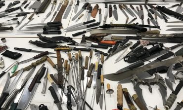 314 knives, 22 swords and 14 machetes handed in during week-long amnesty