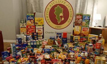 Youth teams collect for food banks