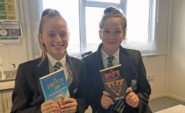 Aycliffe students get BookBuzz about reading