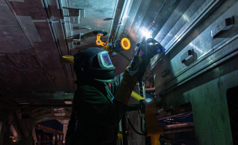 Hitachi Rail starts welding brand new British trains as investment in Aycliffe site tops £110m