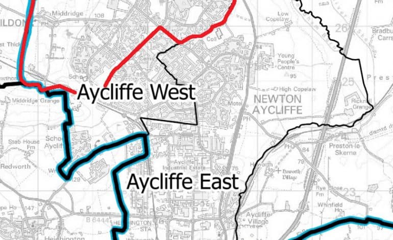 Who is fighting for your vote? Boundary map shows three Aycliffe wards