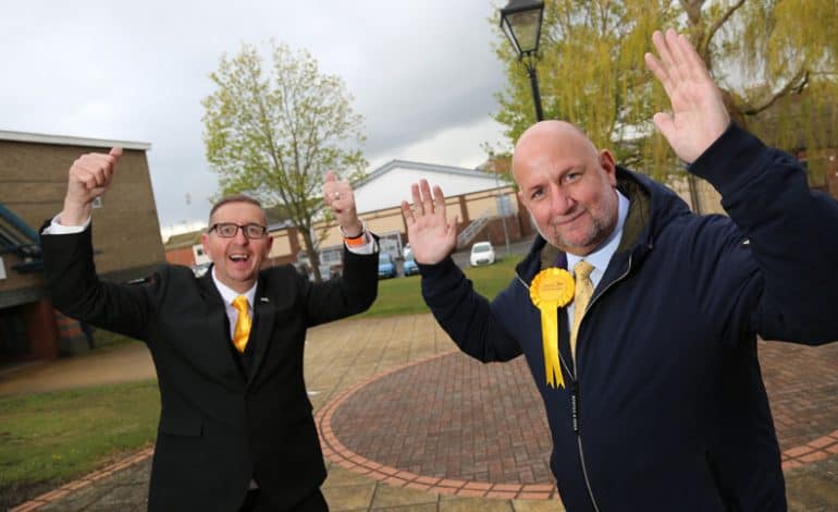 Lib Dem pair stun Labour with big wins in Aycliffe