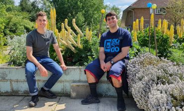 Aycliffe community garden ‘digs’ a helping hand from Utah missionaries