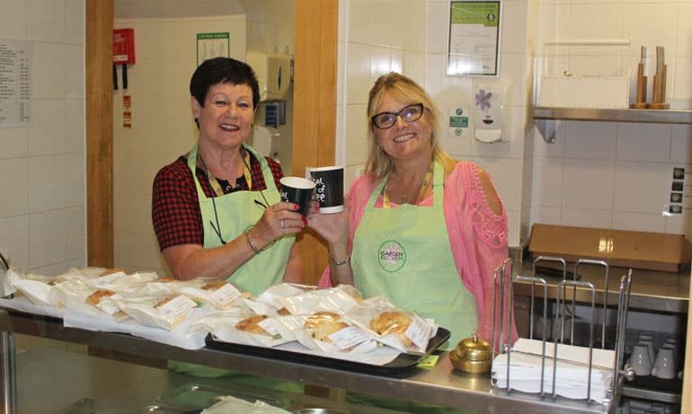 Volunteering is a recipe for success for community café!