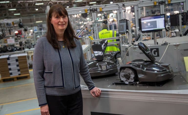 Husqvarna boss introduces Aycliffe Business Issue #55