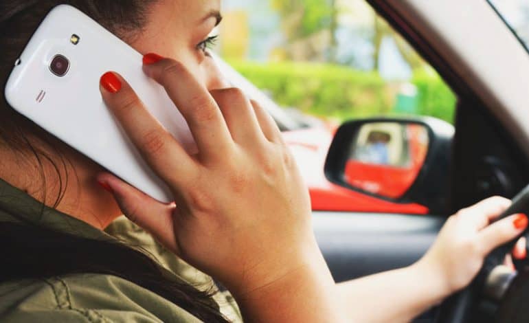 Six points and £200 fine for 26 drivers using phone – all men