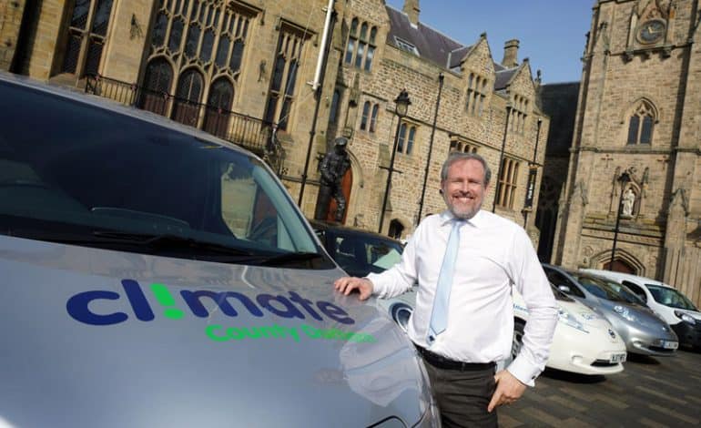 Electric vehicles take centre stage in County Durham