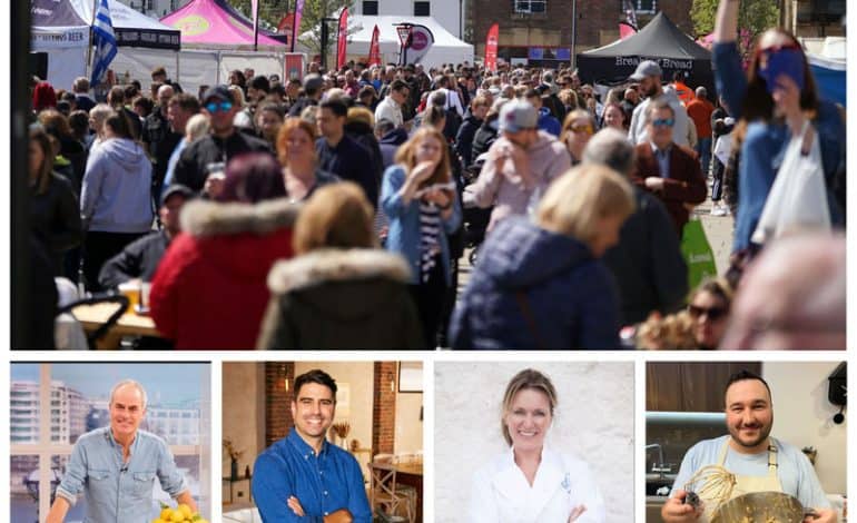 Celebrity chefs revealed for 2023 Bishop Auckland Food Festival