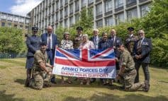 County Hall raises flag for Armed Forces