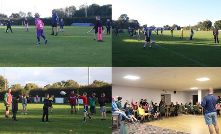 Scout group youngsters enjoy coaching sessions at Aycliffe Sports Club